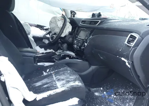 2014 Nissan Rogue Sv z USA, uszkodzony, nr VIN 5N1AT2MV5EC852343